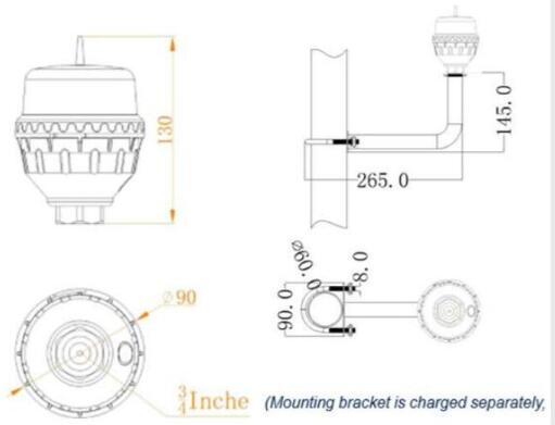 L 810 LED obstruction light